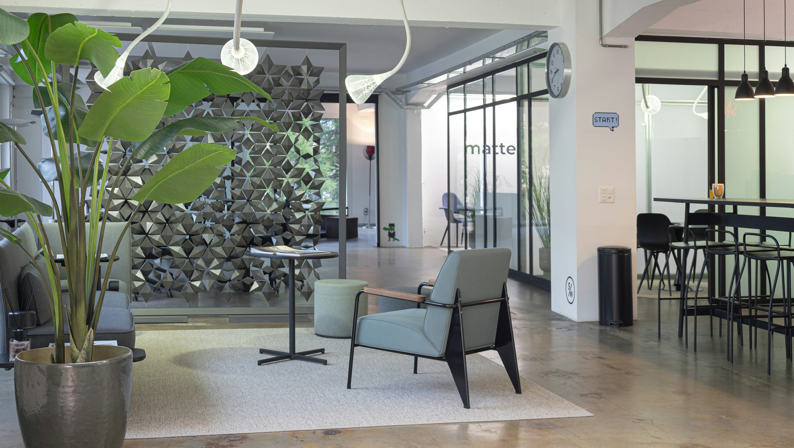 Office SPOT Agency in St. Moritz, SPOT Base Workspace