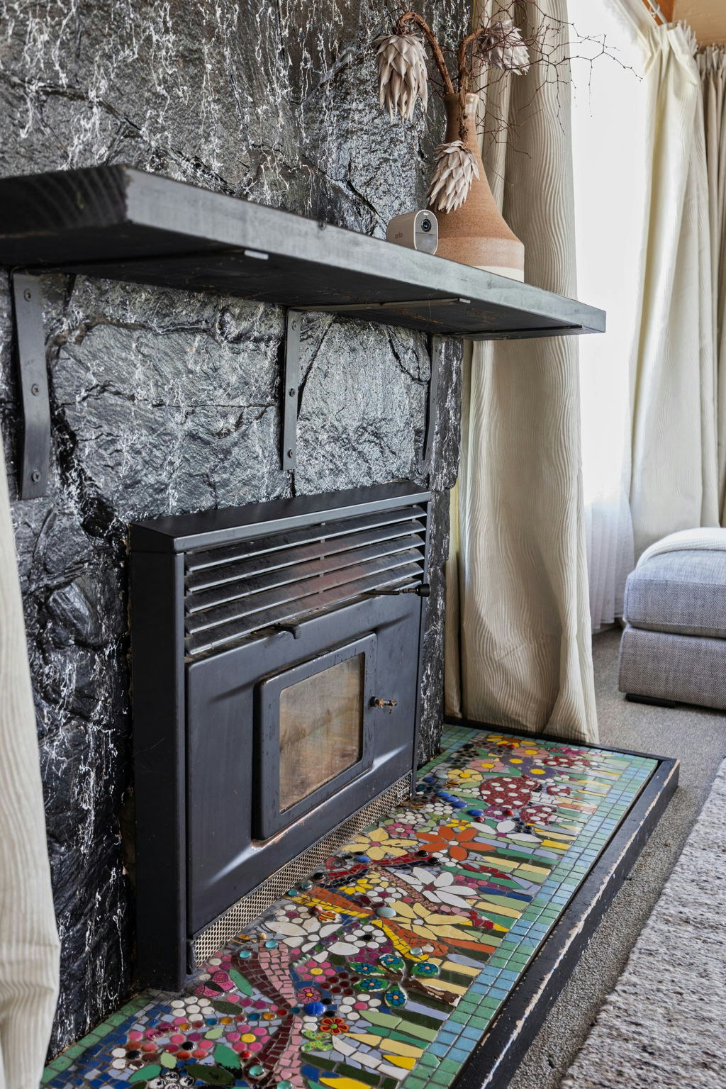 fireplace