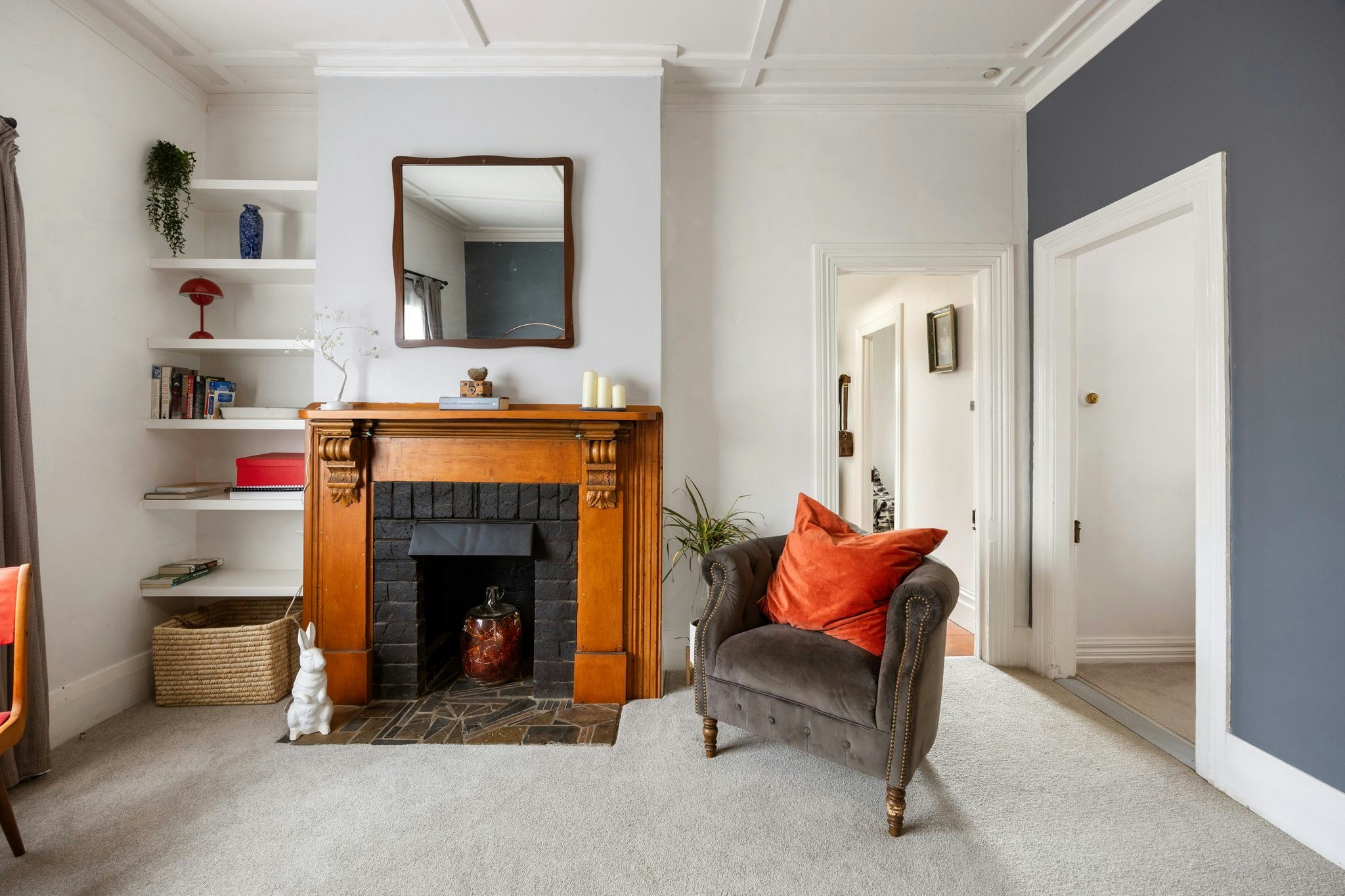 fireplace