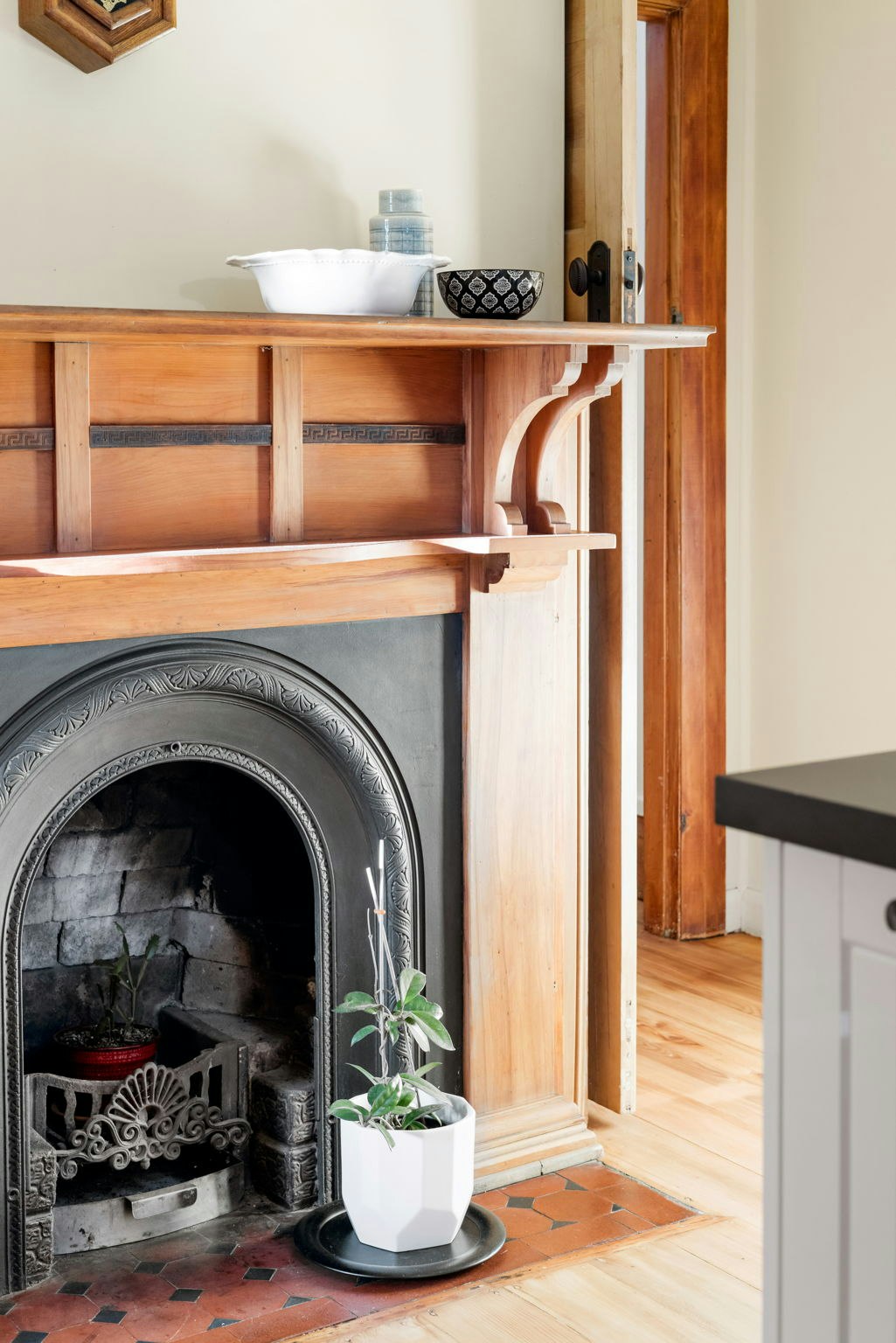 fireplace