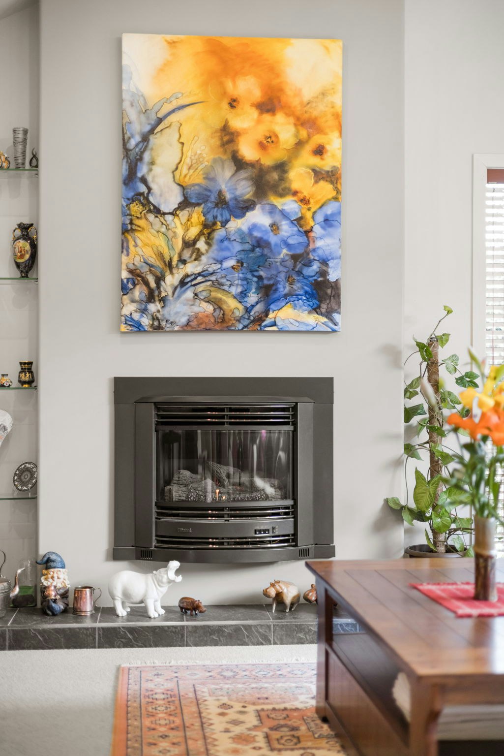 fireplace