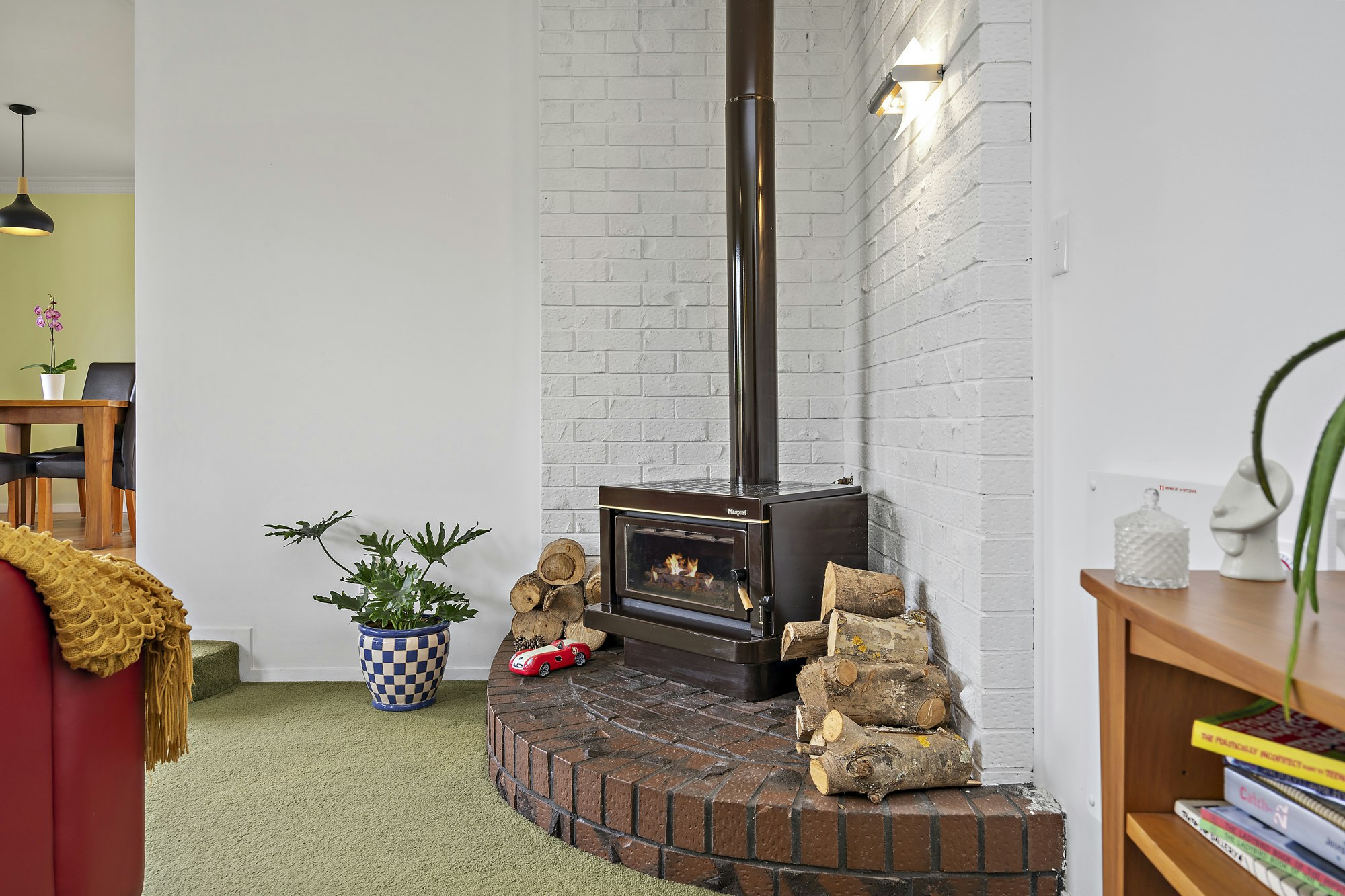 fireplace