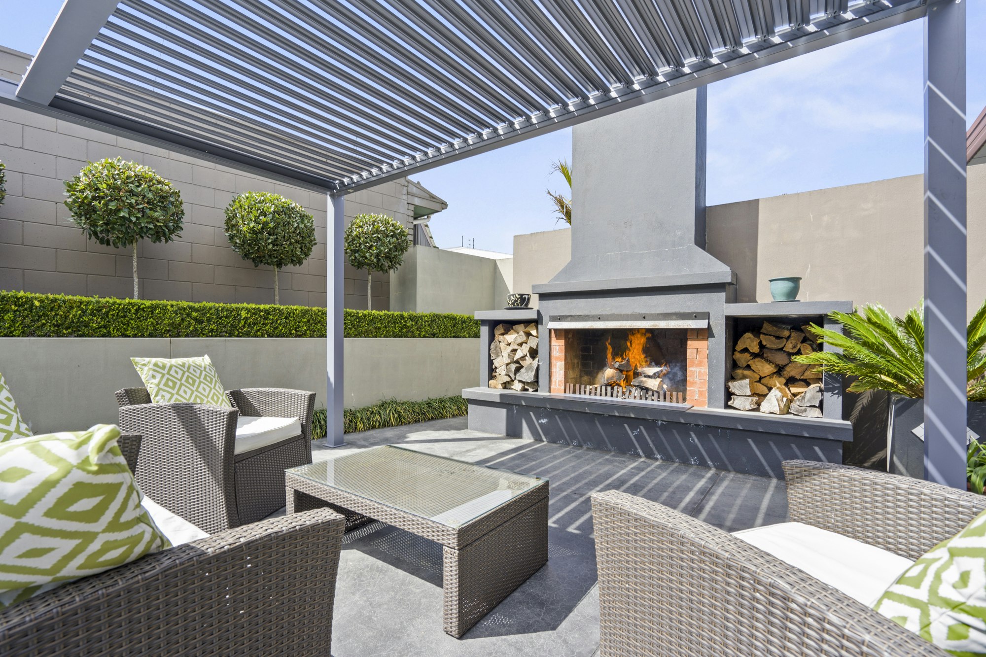 fireplace