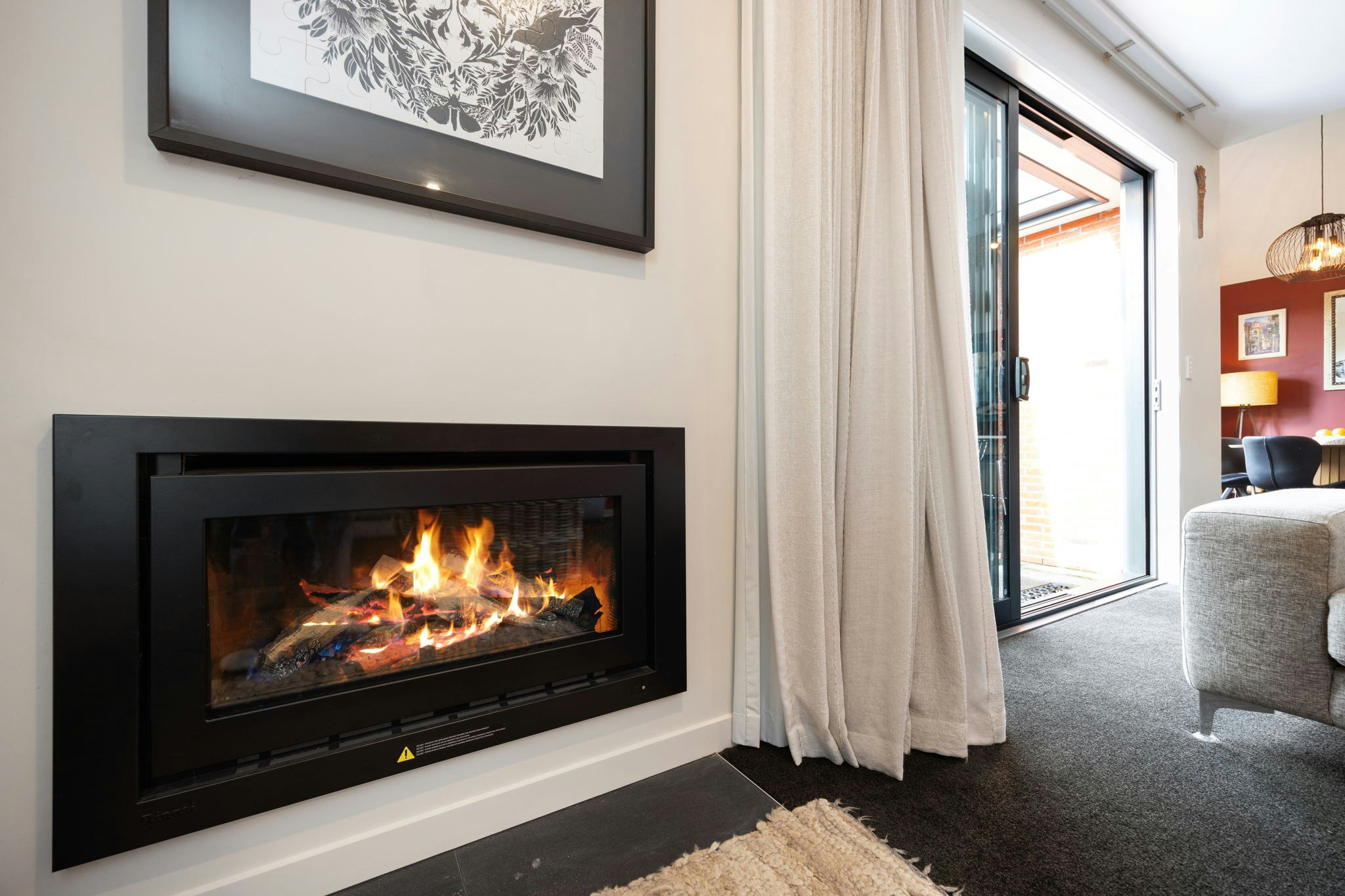 fireplace