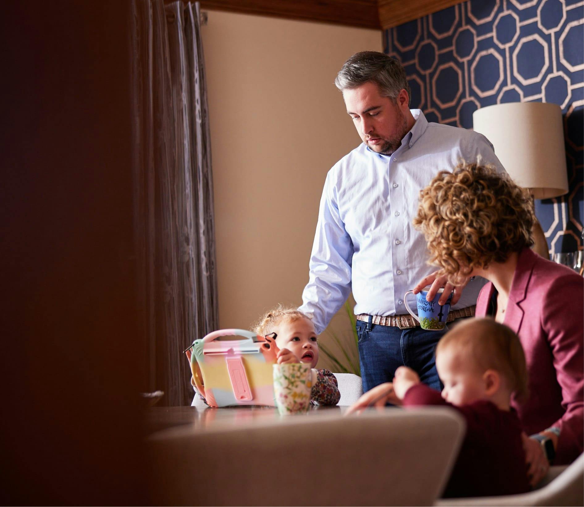 Attorney Pendergrass with his family