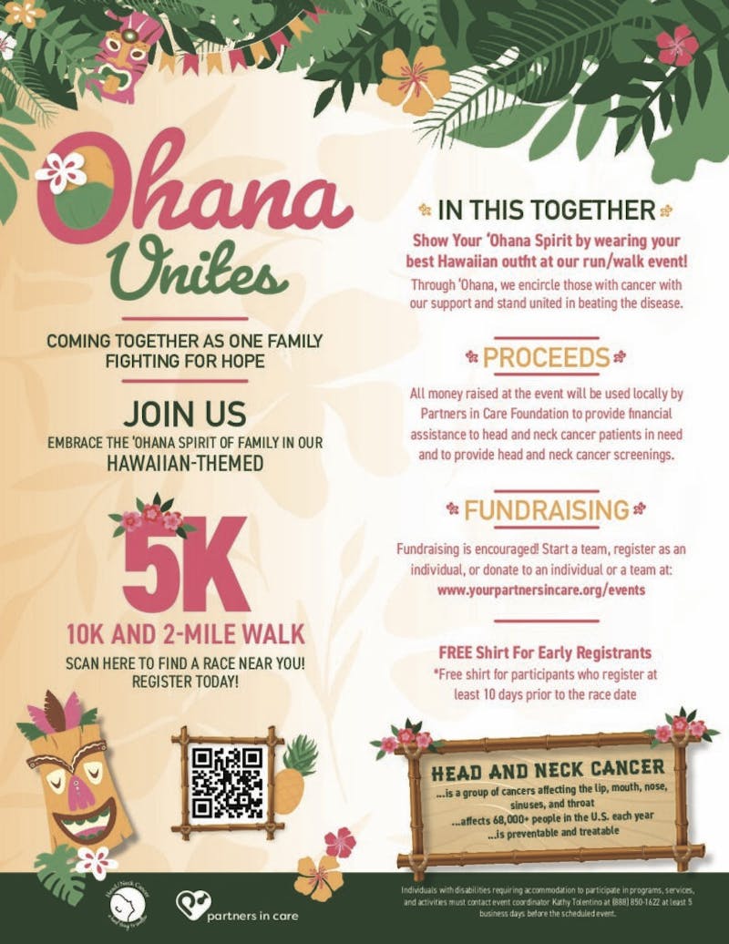 Ohana Unites flyer
