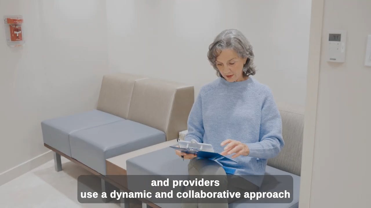 Patient Filling Out a Form