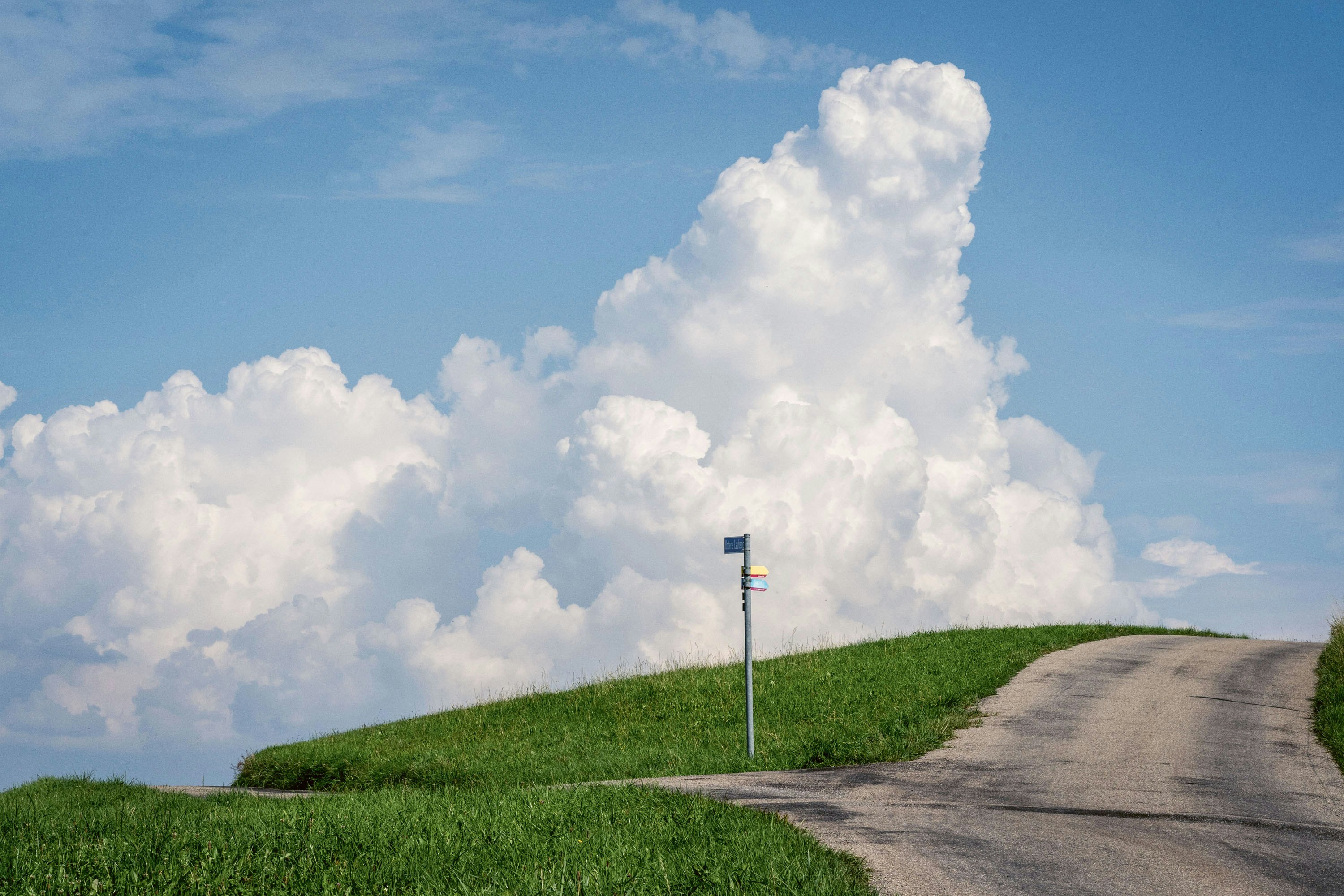 Der Himmel voller Wolken