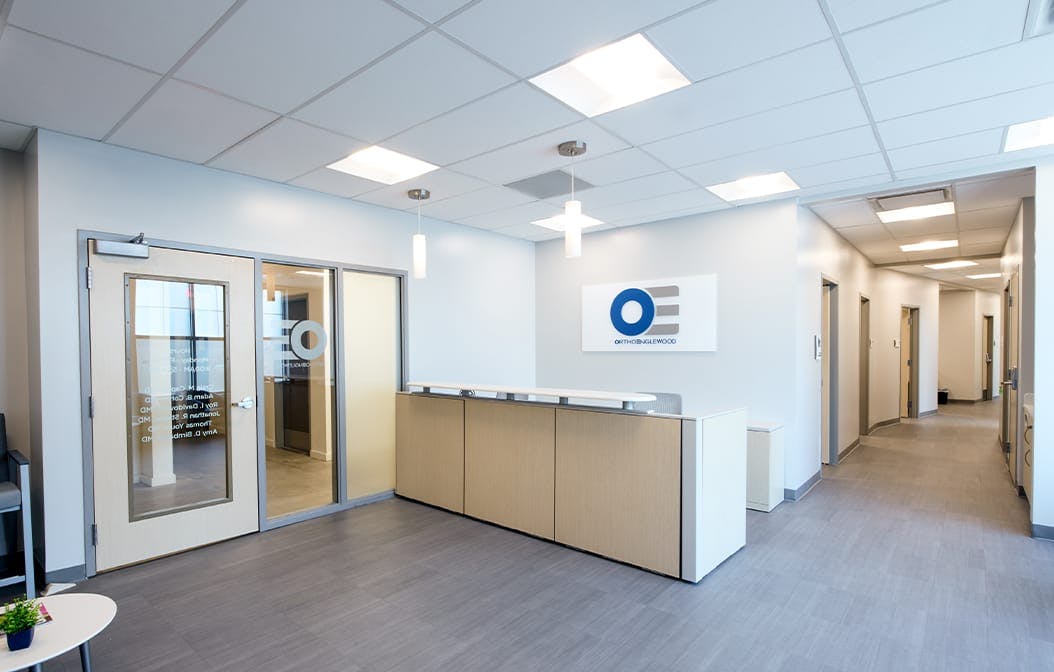 reception desk