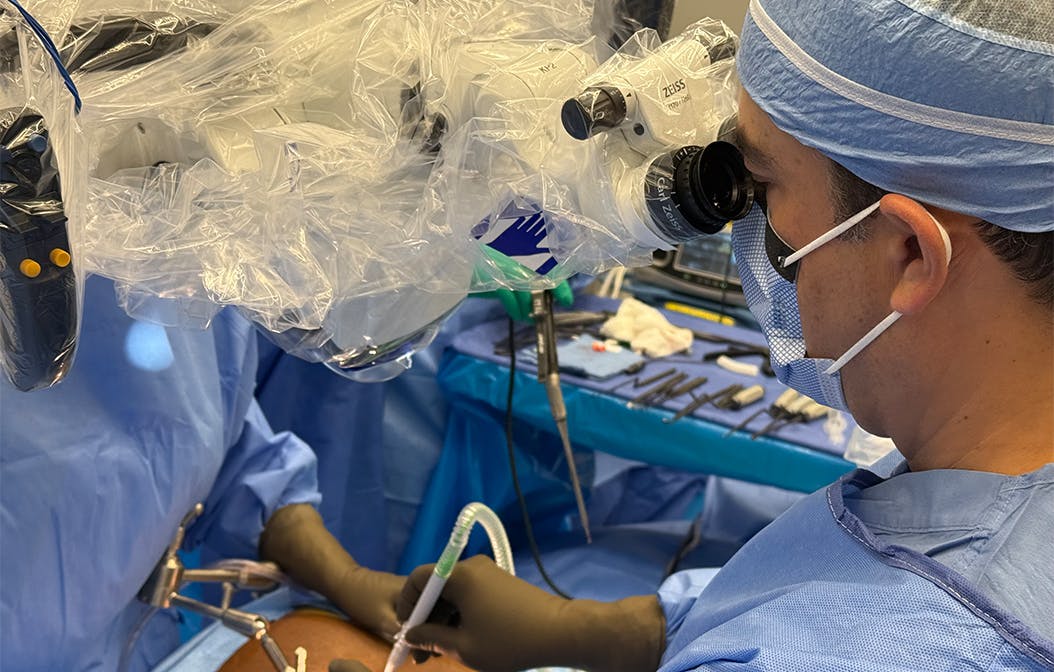 doctor in surgery