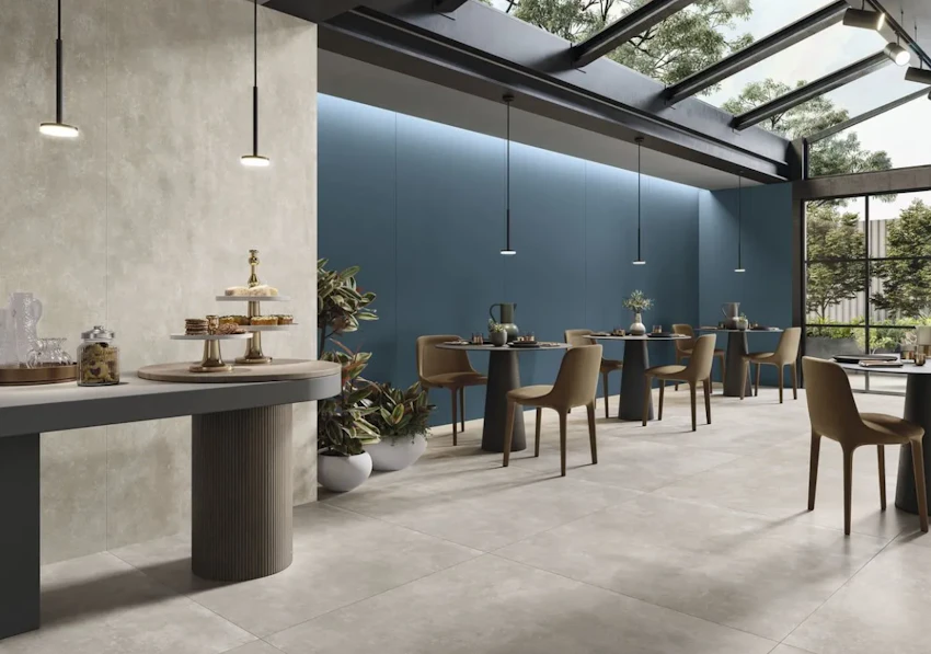 Lastra In Gres Casalgrande Padana Atelier Oltremare Naturale 120x278