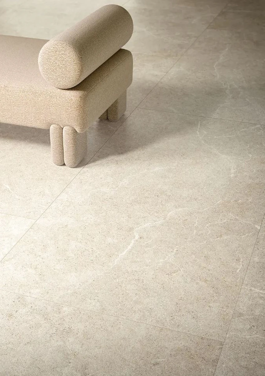 Pavimento in gres galleggiante Holystone White 60x120 2cm di spessore