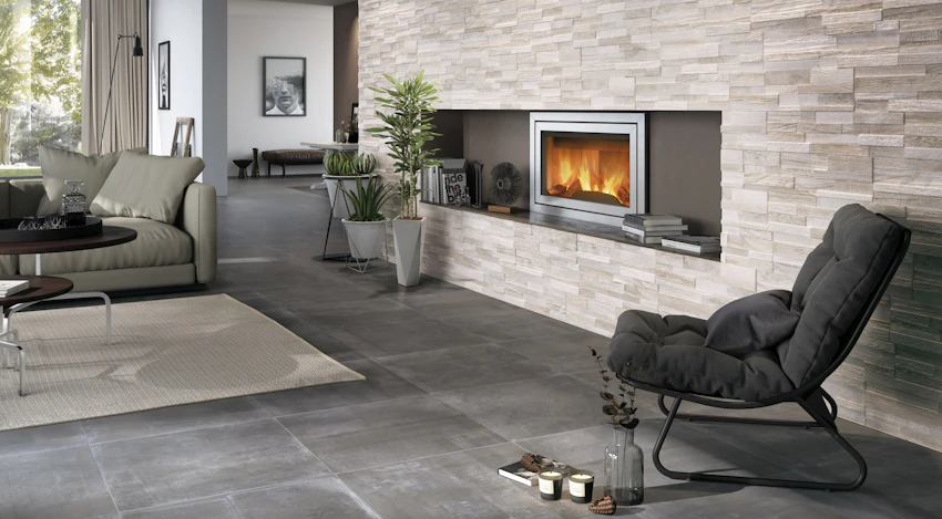 Muretti in Gres Porcellanato Effetto Legno 3D serie Wall Art by Ceramica Rondine 
