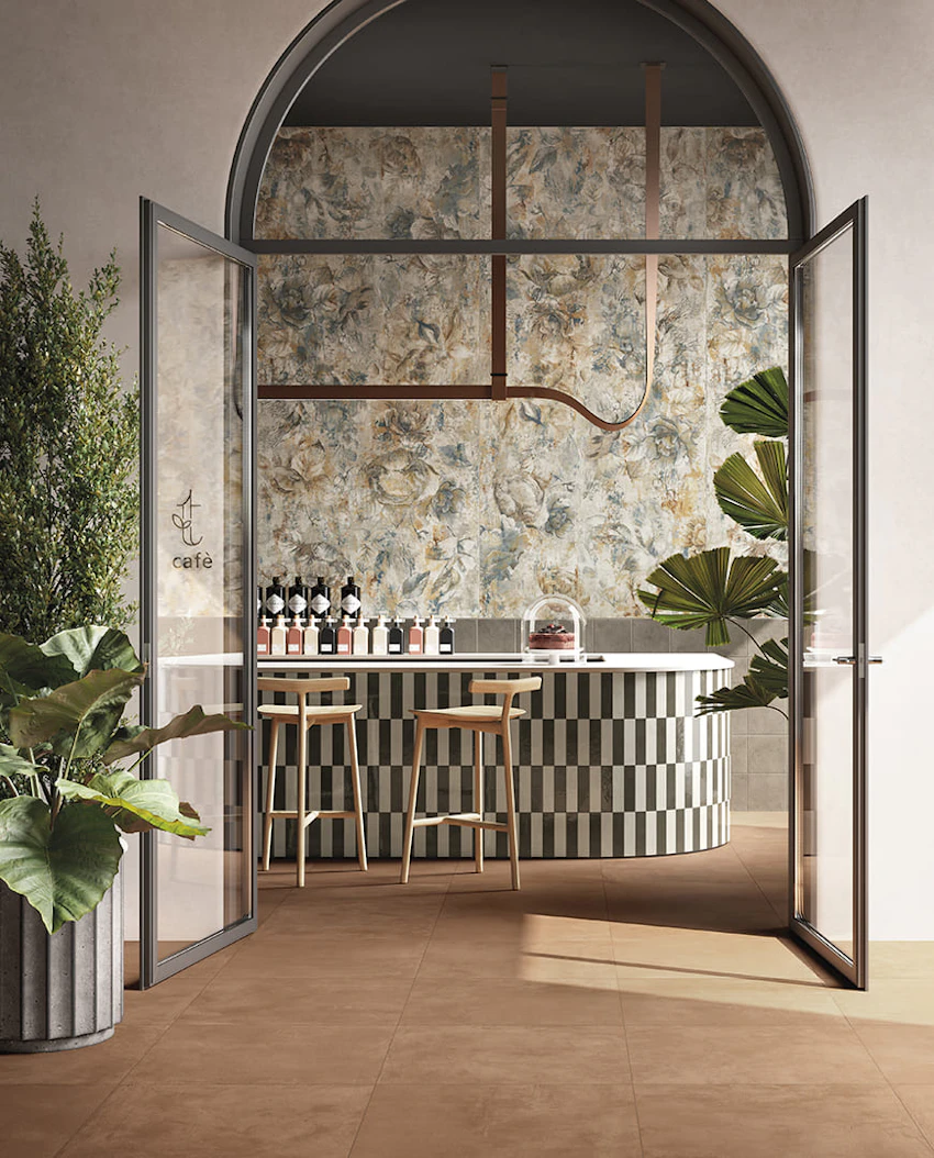 Pavimento e Rivestimento in gres porcellanato serie Timeline by Ceramica Del Conca Spa