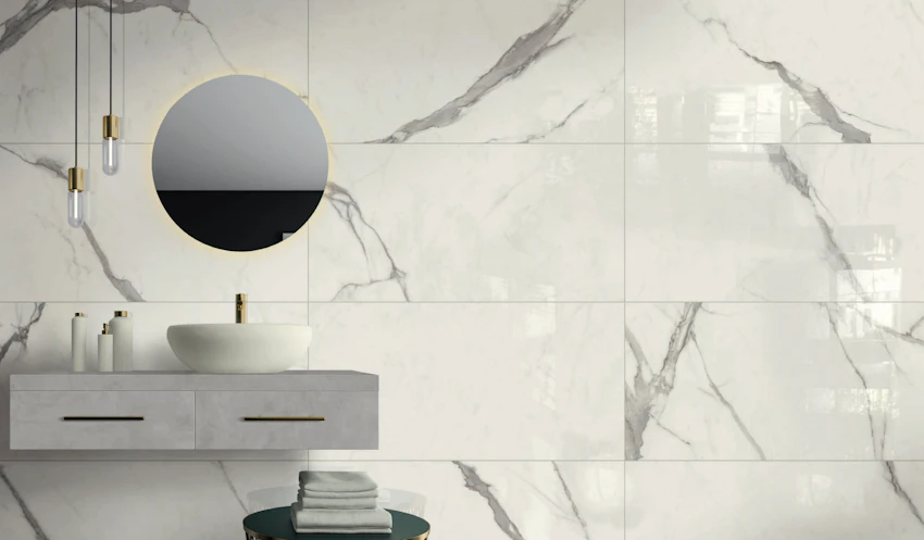 Pavimenti e Rivestimenti in gres porcellanato serie HBO Boutique by Ceramica del Conca Spa