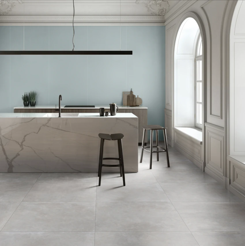 Pavimento e Rivestimento in gres porcellanato smaltato serie I Colori by Saime Ceramica.