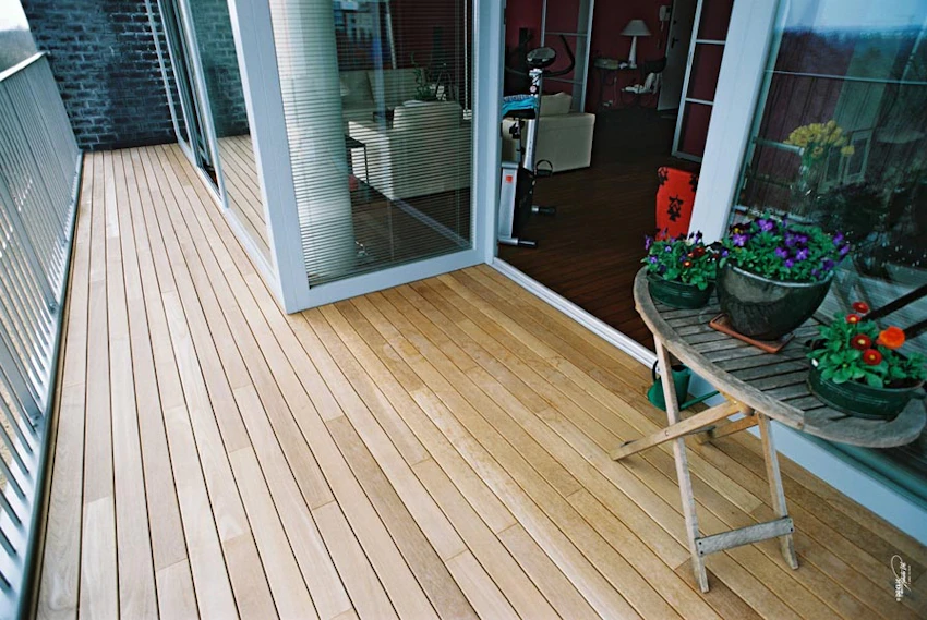 Pavimento in legno per Esterno in Teak Brasile