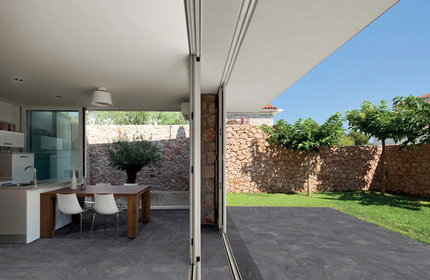 Pavimento in Gres galleggiante 2 cm Vals Dark 60x60 1°Scelta