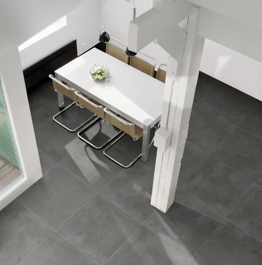 Pavimento in gres porcellanato Emo Antracite 1°Scelta 60x60 e 81x81