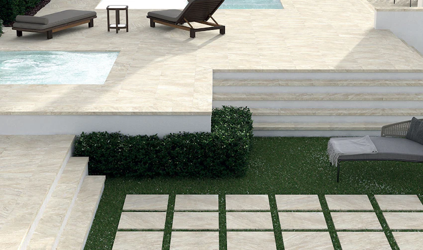 Pavimento in gres porcellanato WALS WHITE 60x120 2 cm