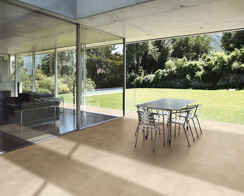 Pavimento in gres galleggiante Scout Beige 60x60 spessore 2cm R11