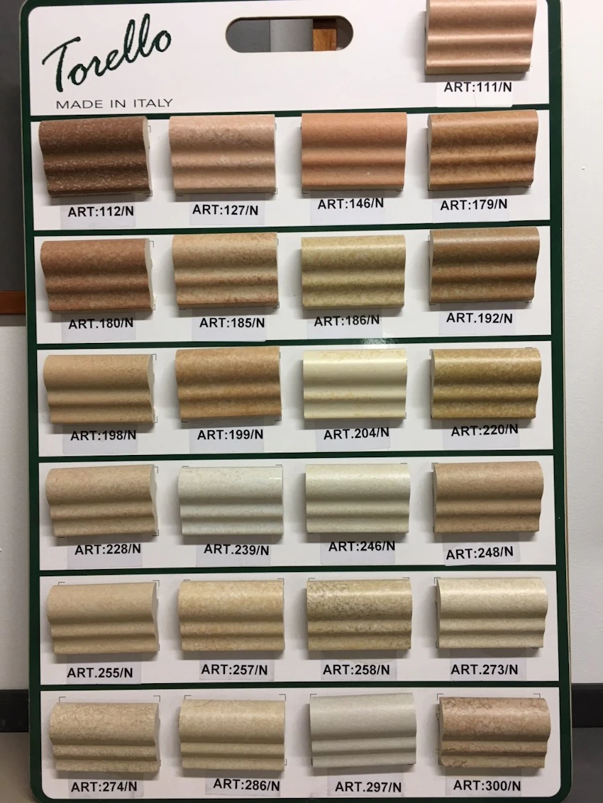 Torelli in gres vari colori e lunghezze 