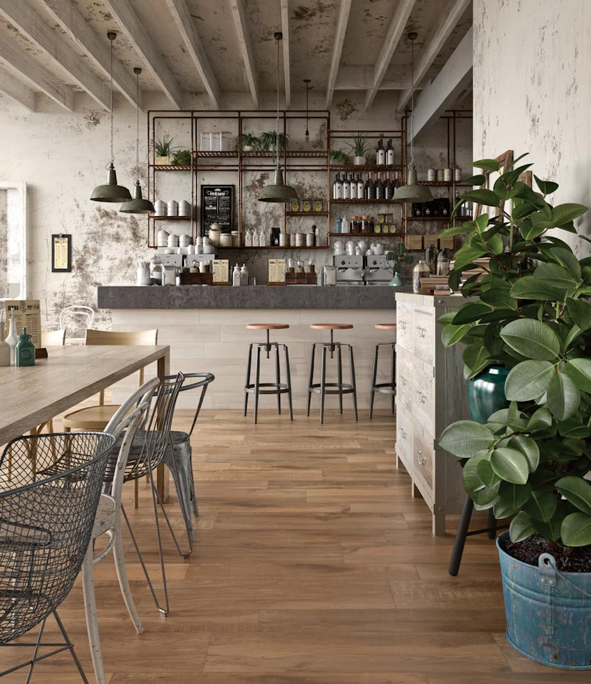 Pavimento in gres Effetto Legno North Wilde Brown 1°Scelta