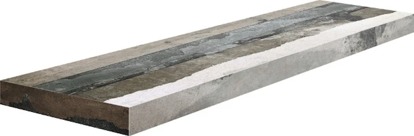 Gradone angolare costa retta dx e sx su qualsiasi pavimento