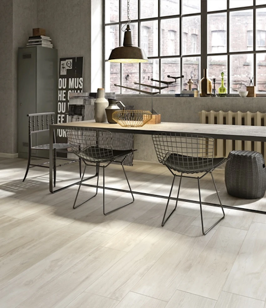 Pavimento in gres porcellanato legno North Wilde Ivory