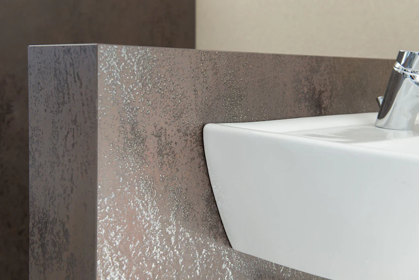 Lastra 3 mm serie Metal con rete