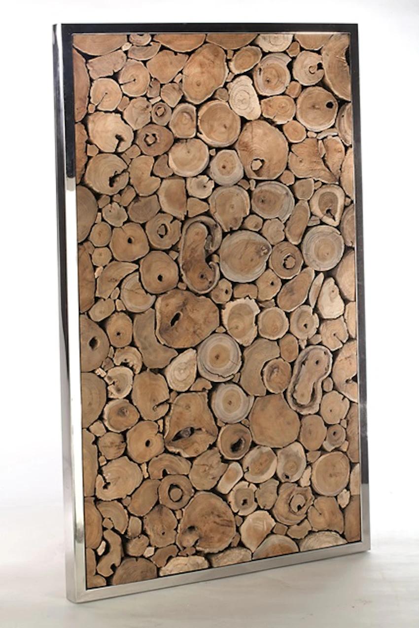 Puzzle in teak quadro