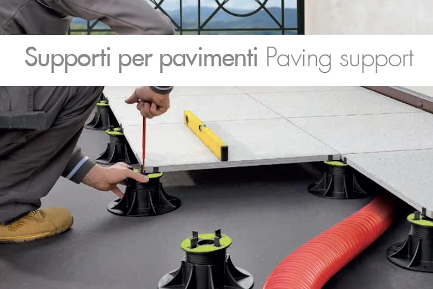 supporti per gres 2 cm sopraelevato