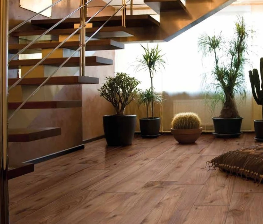 Pavimento in gres porcellanato Effetto legno Serie Essence