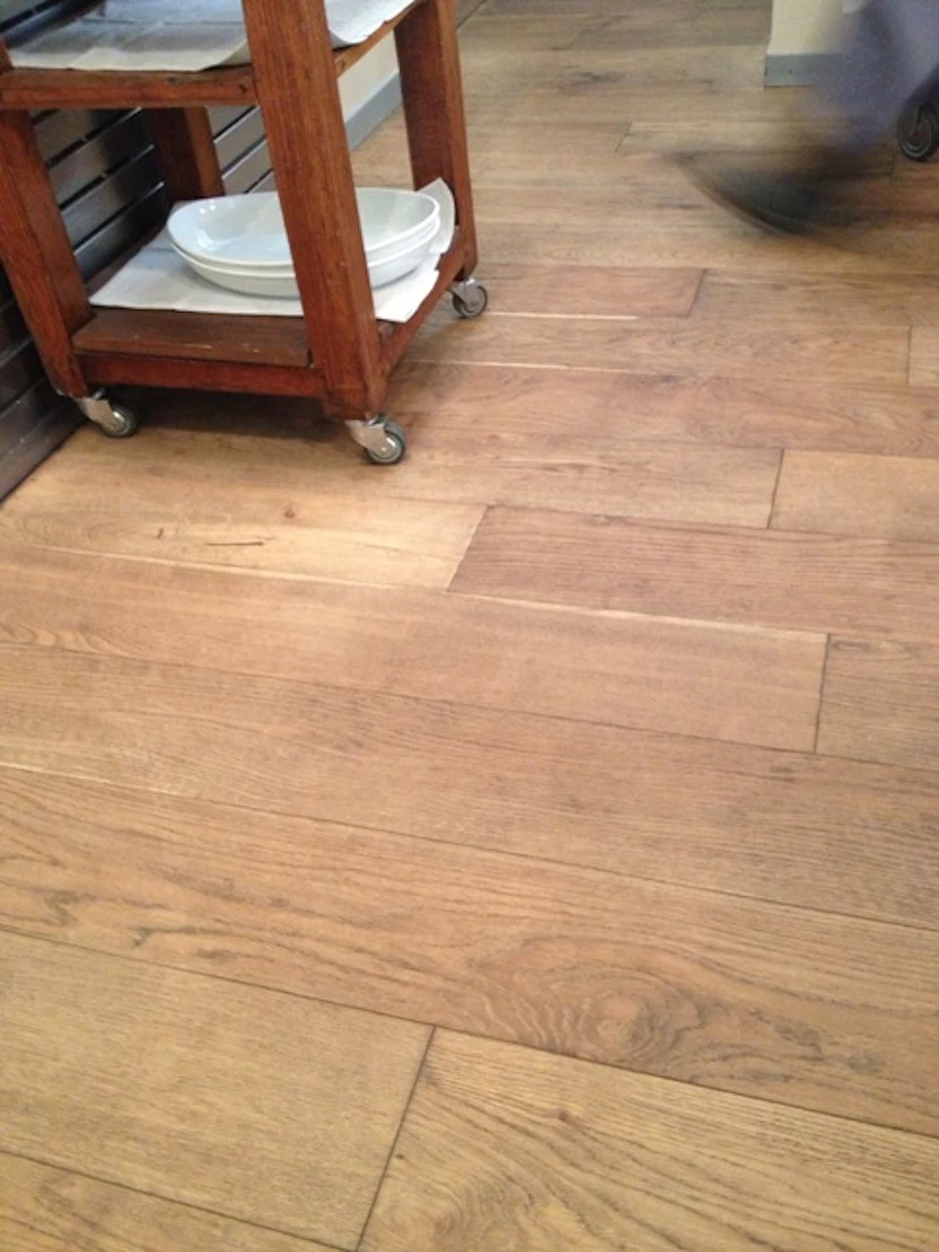 Pavimento in legno plancia in Rovere Old Verniciata opaca