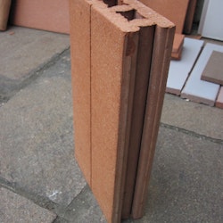 Scopino Liscio In Gres Terracotta - Decorazione Per Piante E Fiori Finti, Altezza 40 Cm