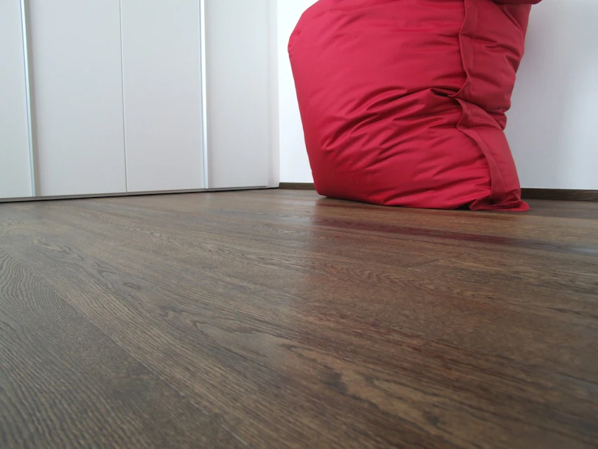 Pavimento in Rovere Plancia oliato o verniciato Fumato