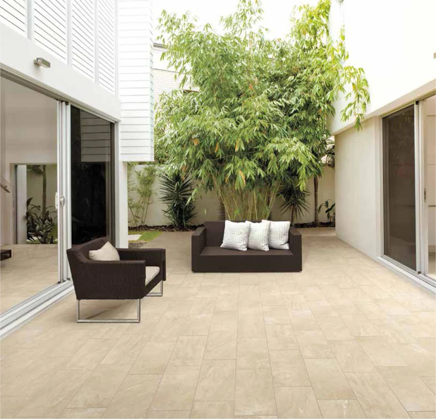 Pavimento galleggiante Aspen beige 2 cm spessore 60x60 rettificato