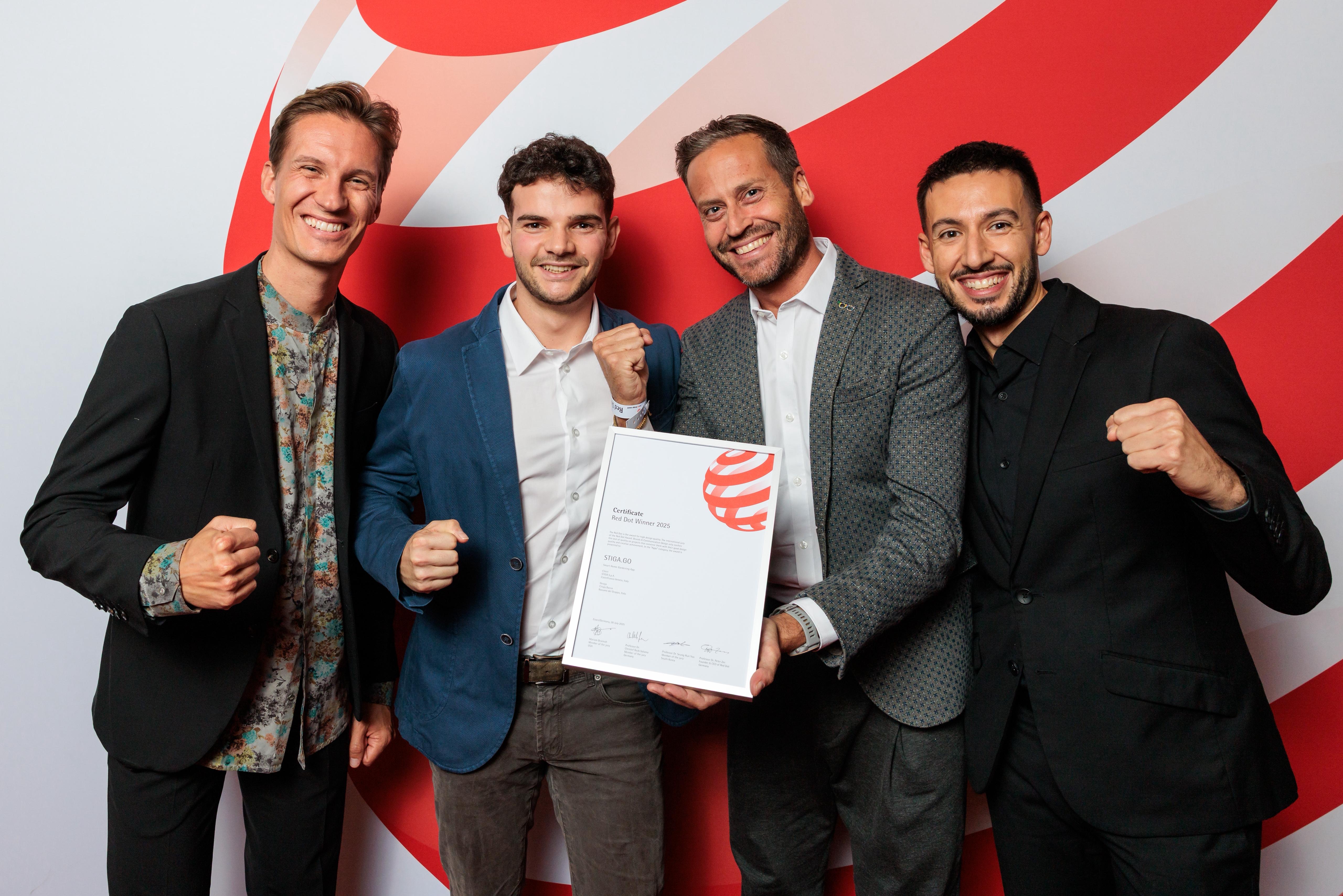 STIGA.GO vince il Red Dot Design Award 2025: un riconoscimento internazionale al design dell’app