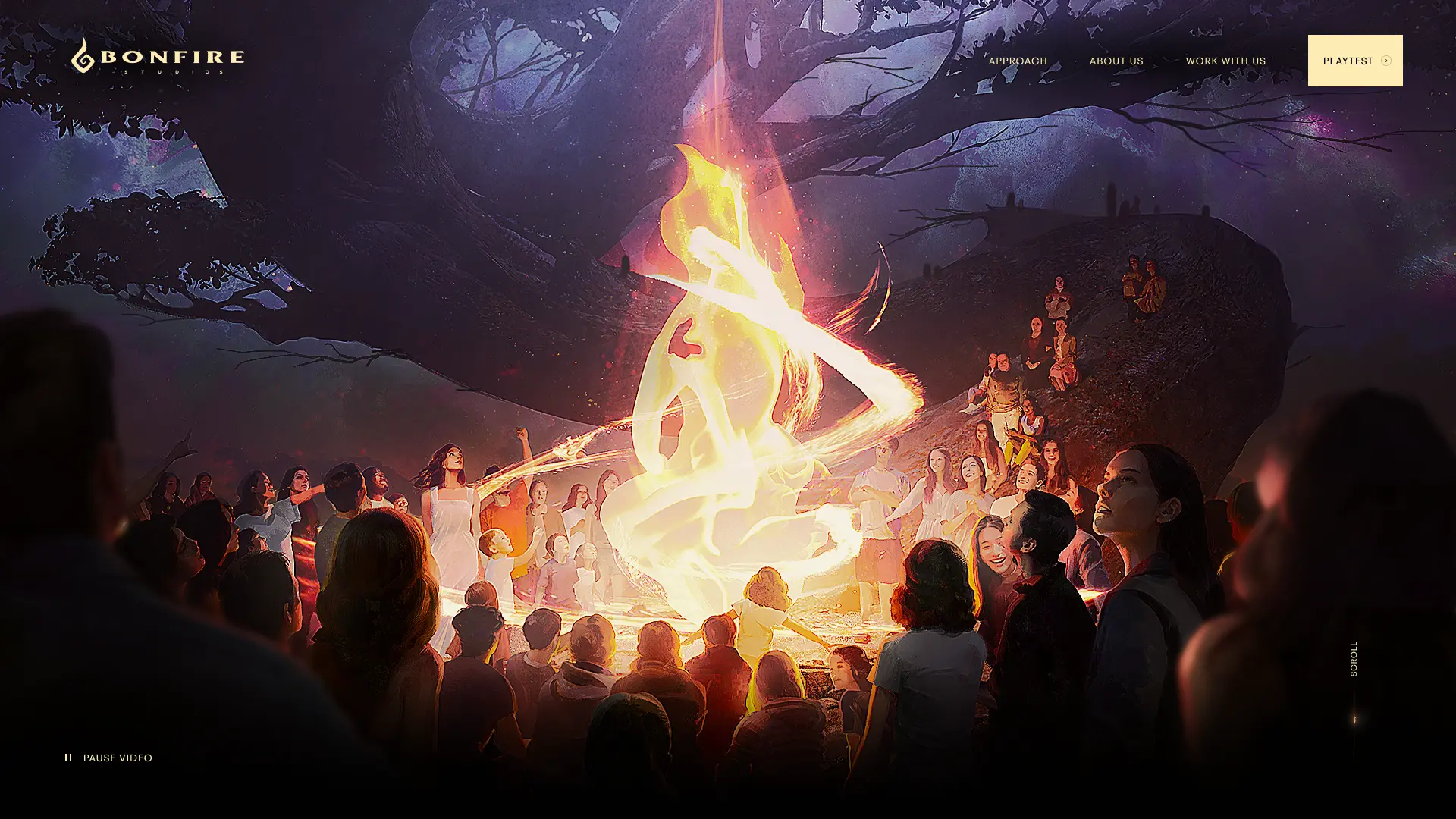 Bonfire Studios Website