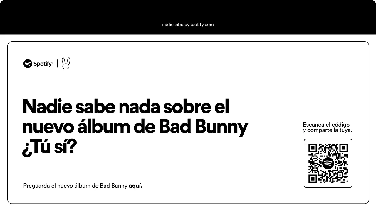 Bad Bunny - Nadie Sabe Lo Que Va a Pasar Mañana