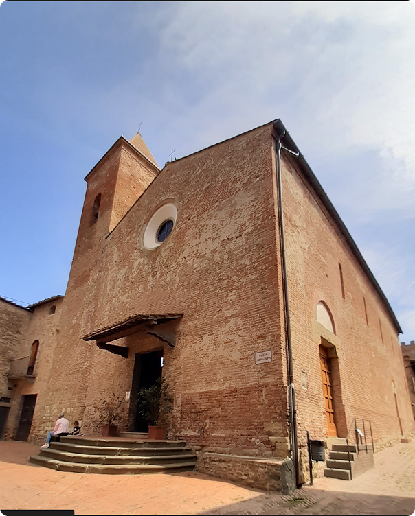 Certaldo, chiesa dei Santi Iacopo e Filippo (già dei Santi Michele e Iacopo), esterno