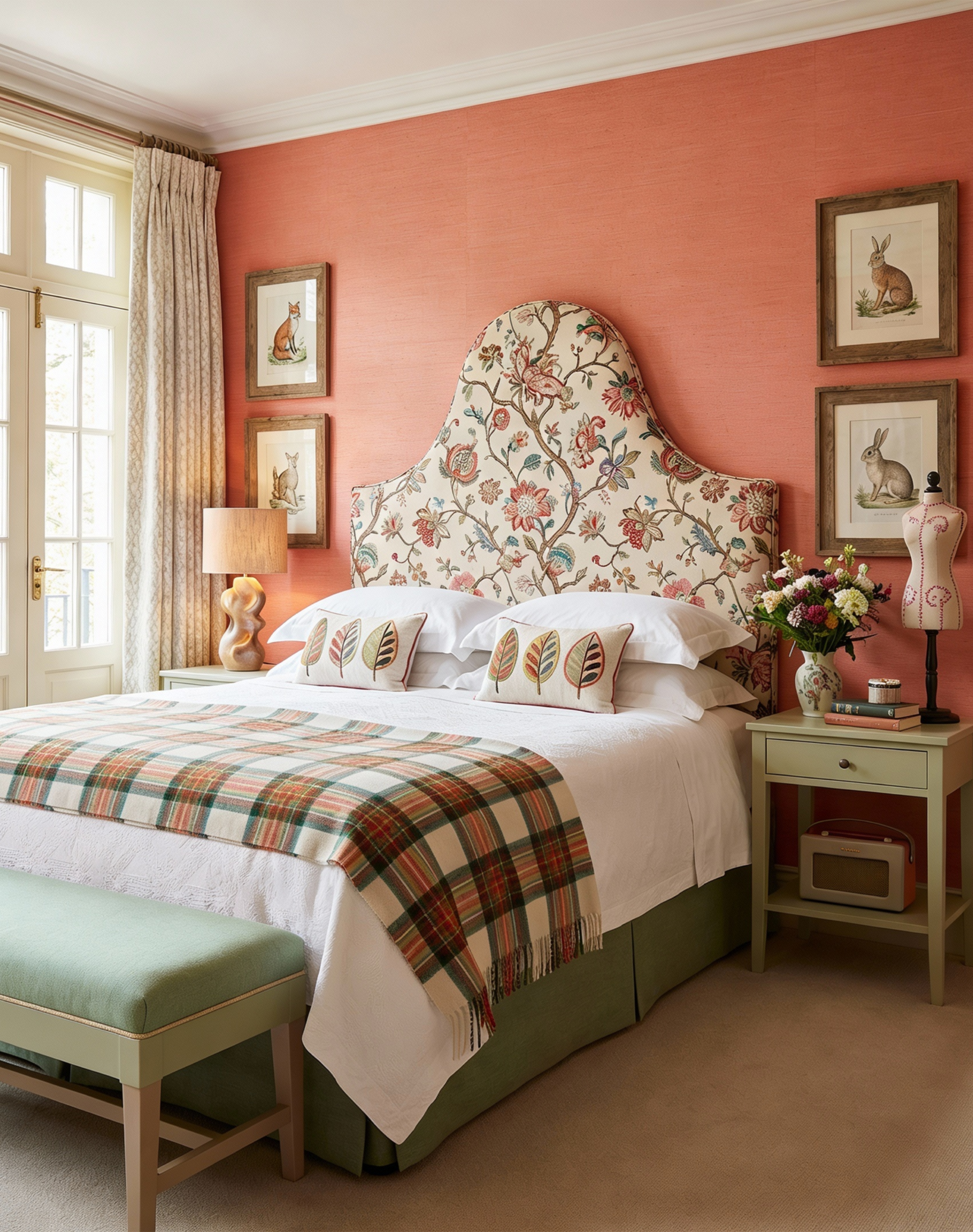 Beverley upholstered bed