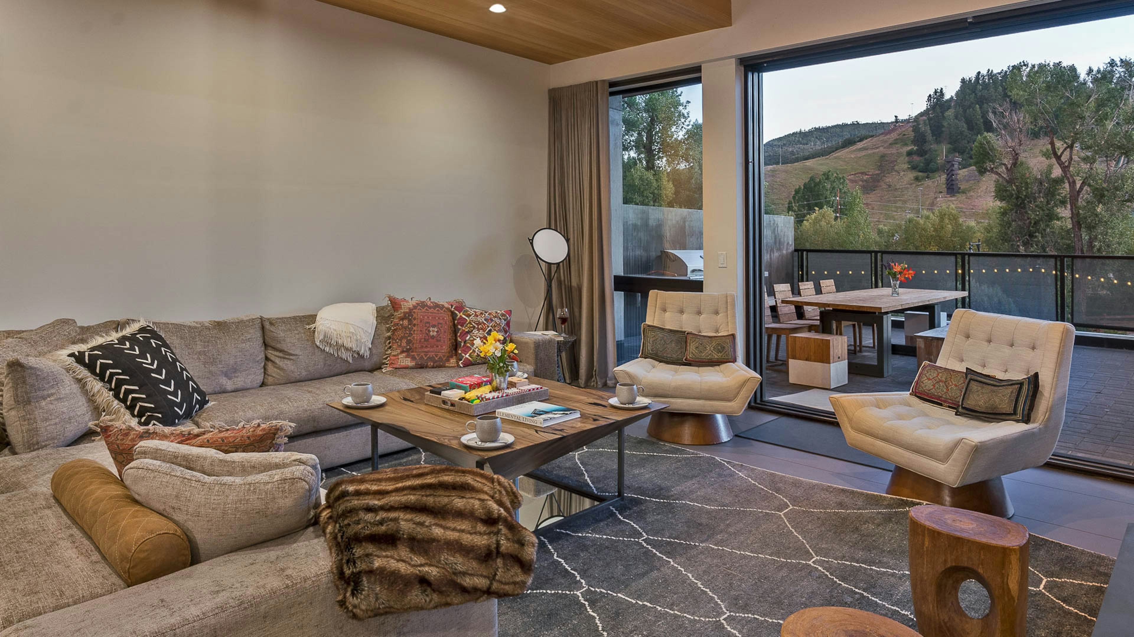 Great room with views