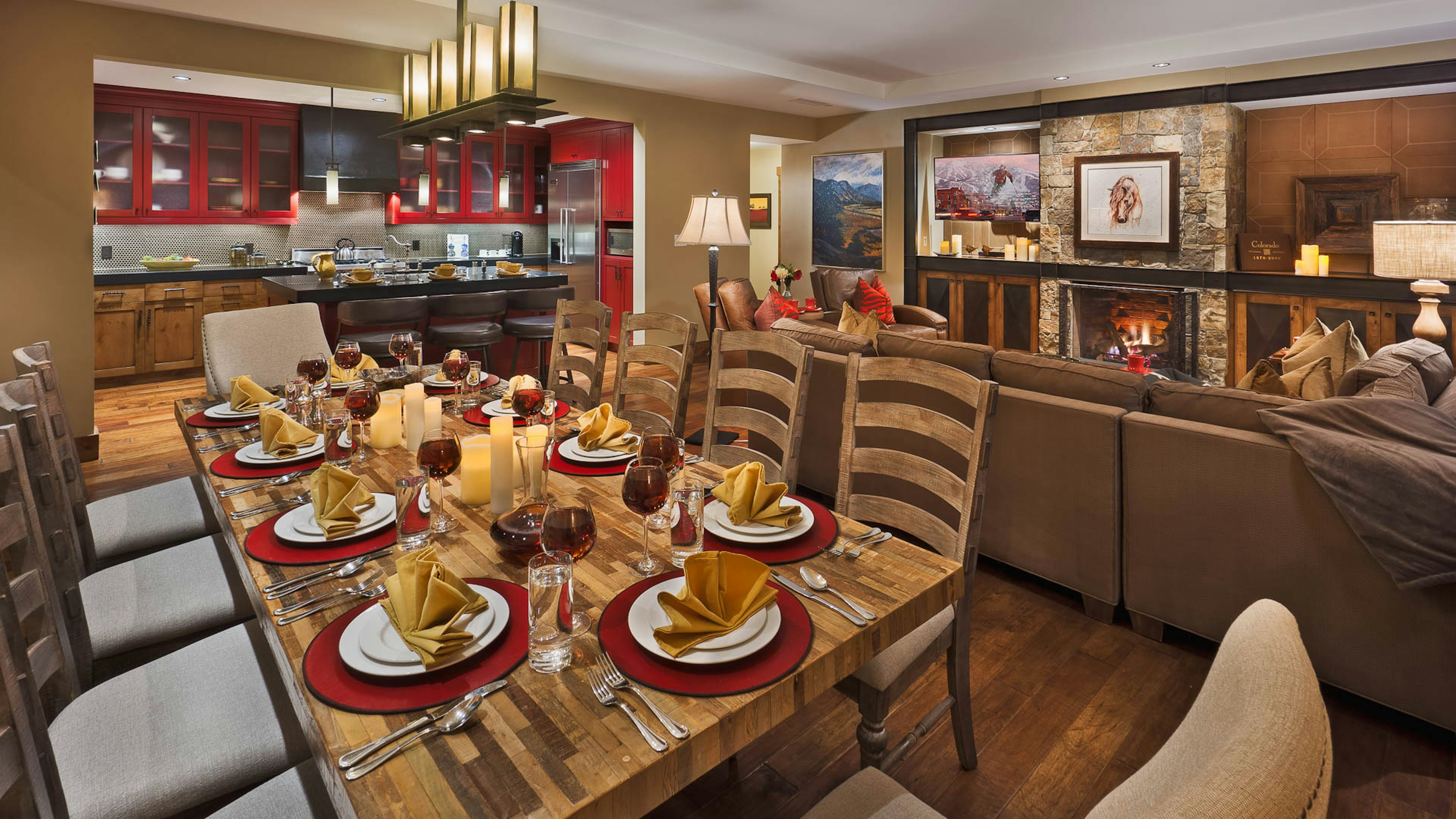 Dining area