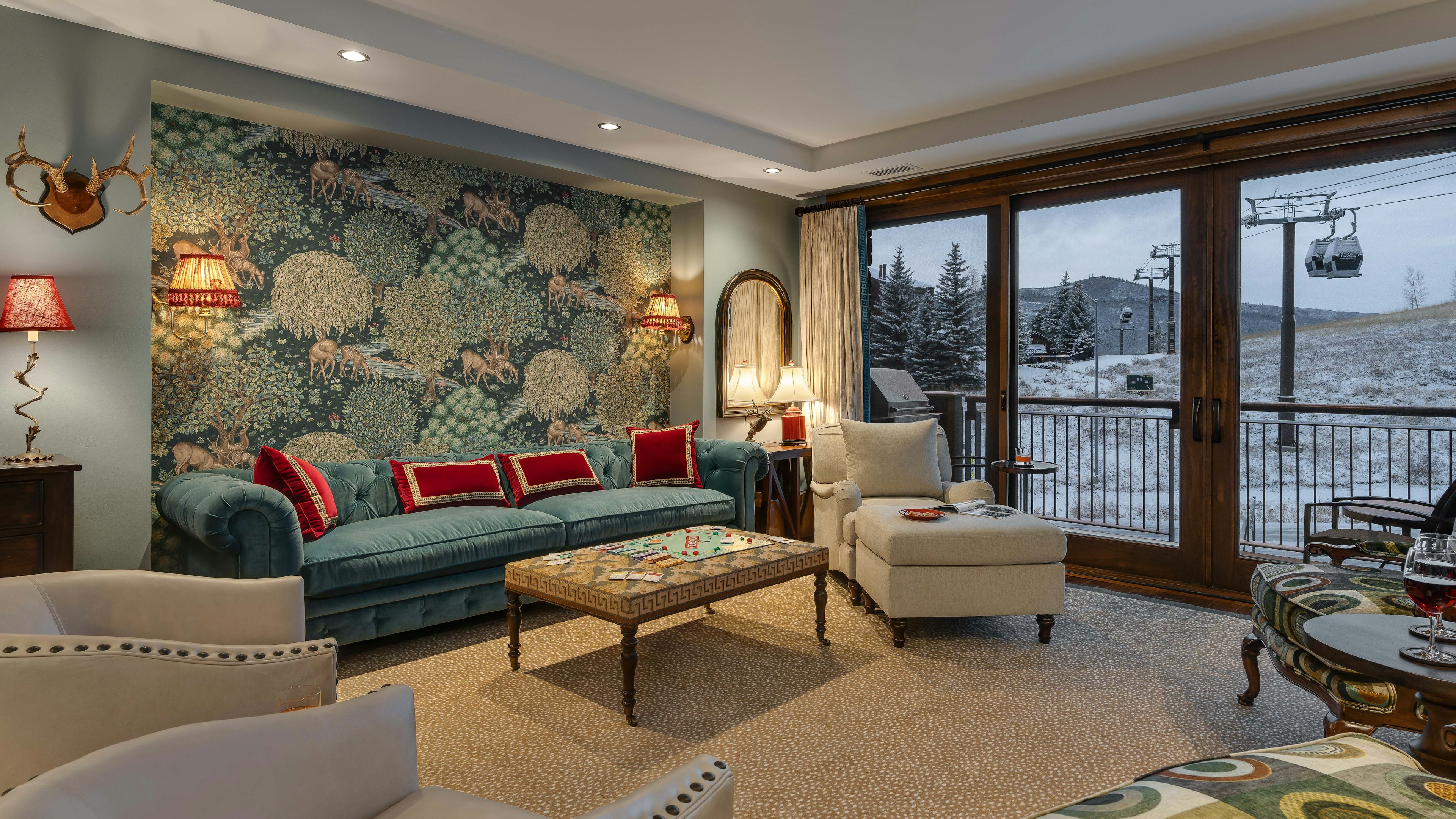 Newly renovated living room