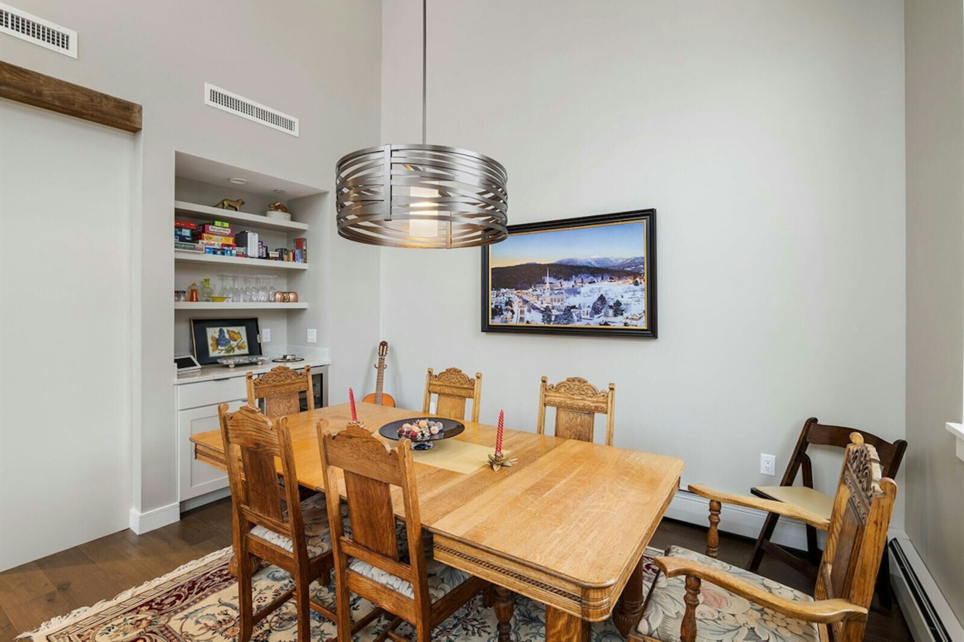 Catch Up with Family and Friends in our Dining Room