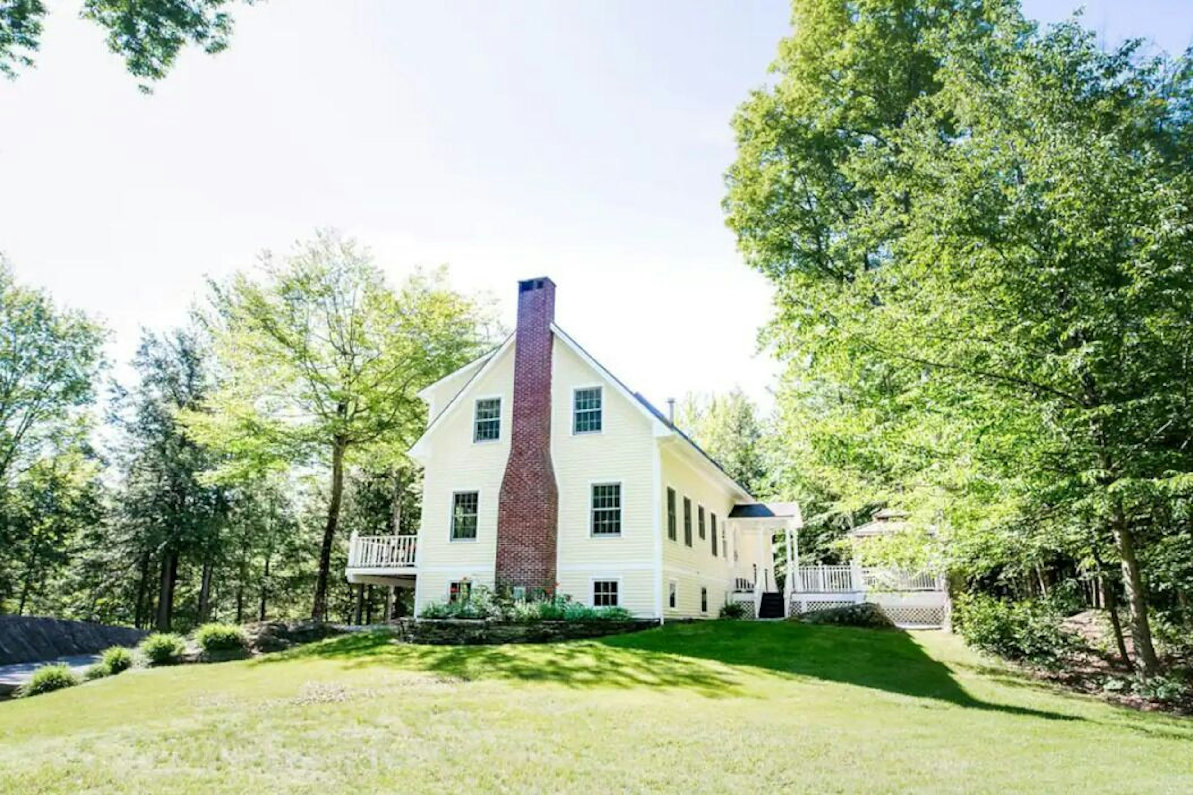 Exterior of the home