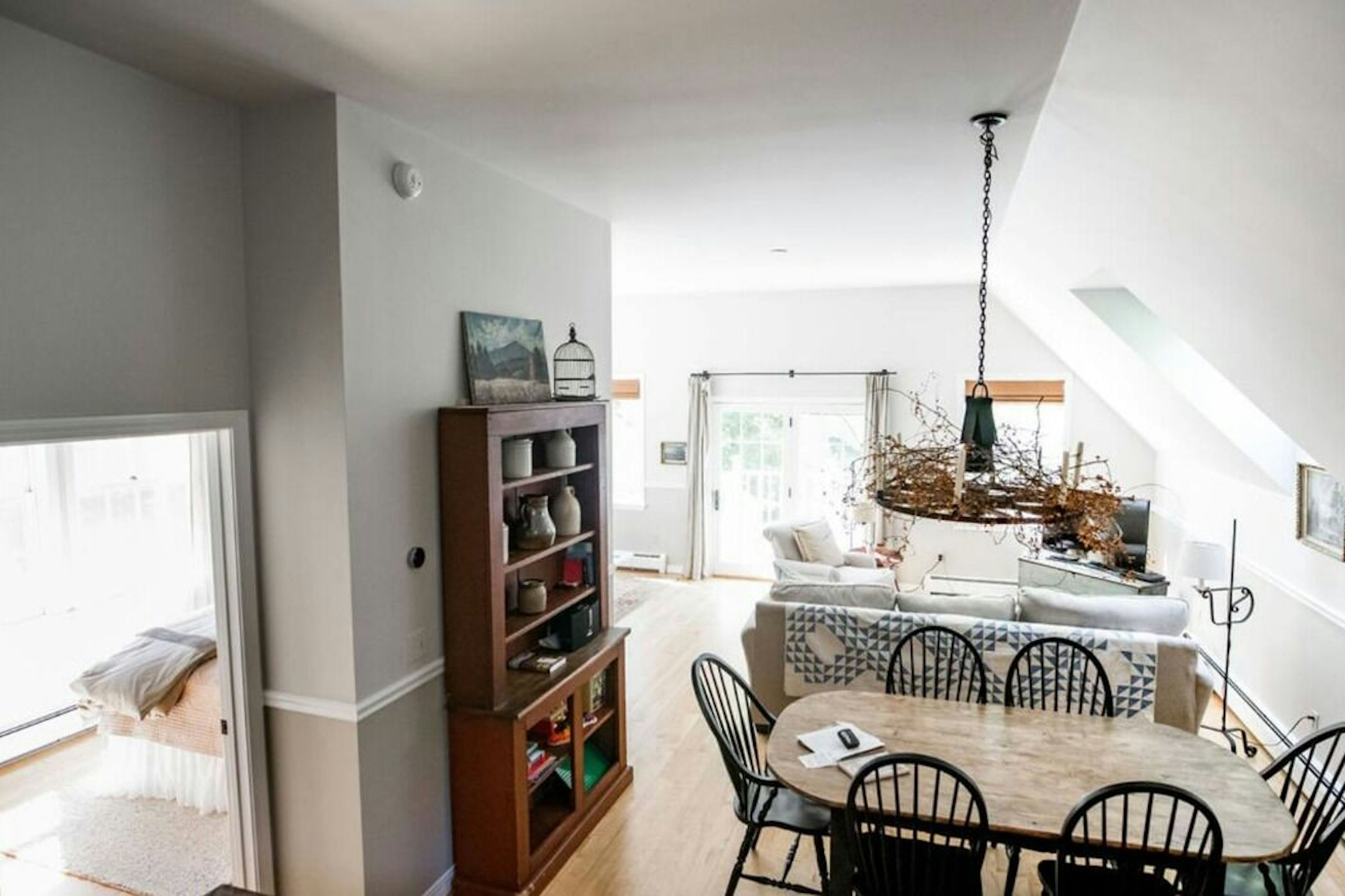 Ample dining space