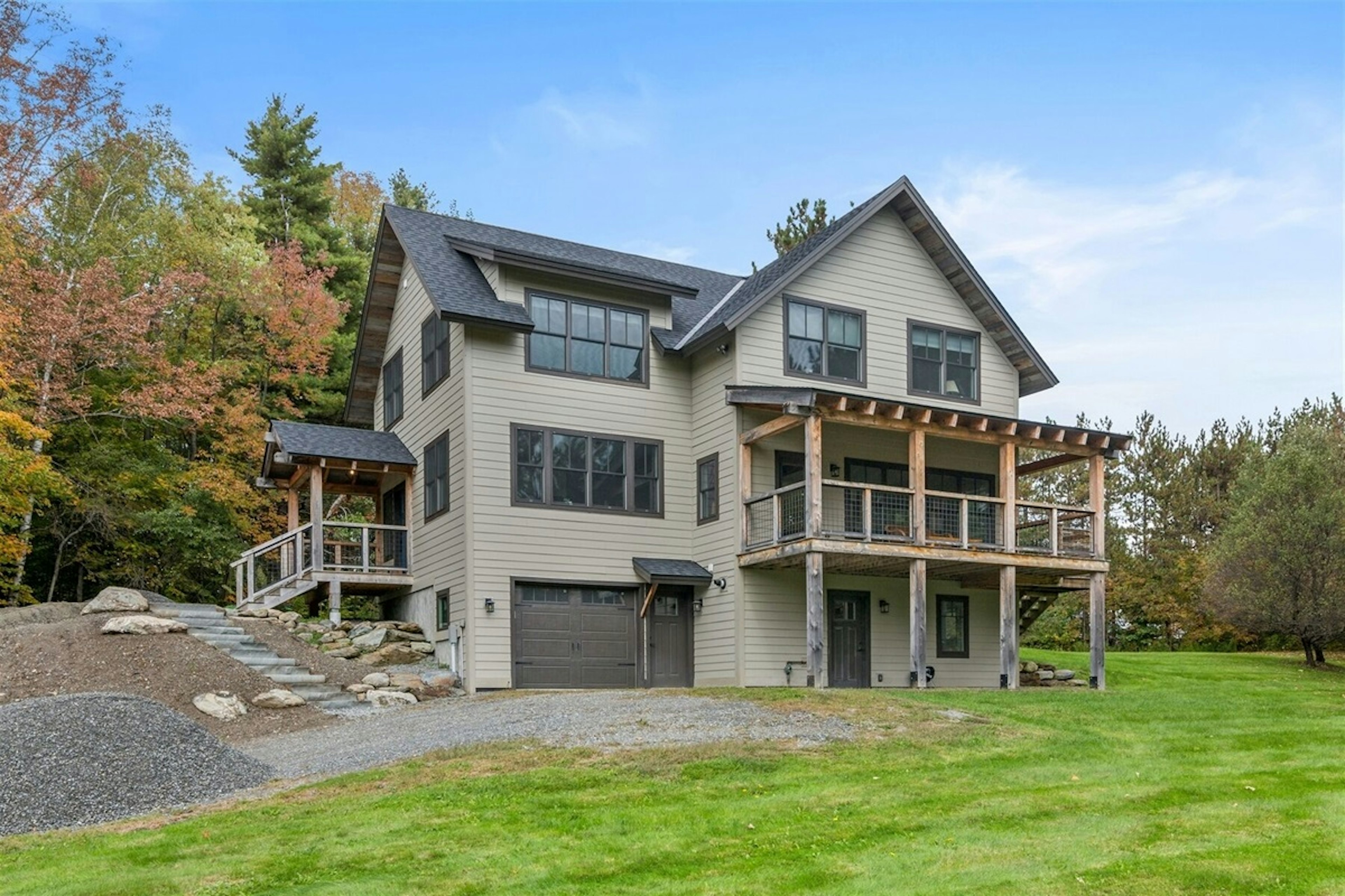 Exterior of the Hilltop Home