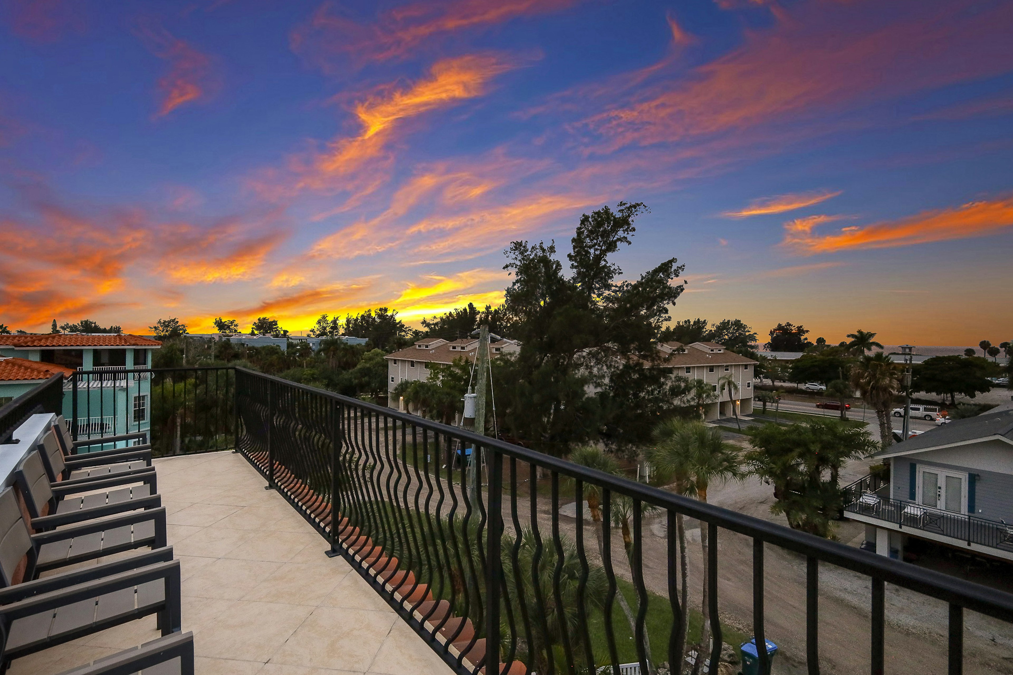Rooftop Sunset Views